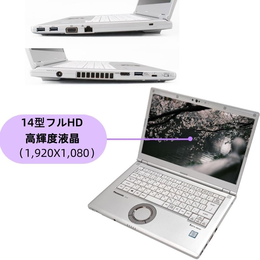 Windowsノート本体 Let's note CF-LV8 Win11pro 整備済み品】軽量 Panasonic ノートPC 【Win11搭載 Let's note CF-LV8